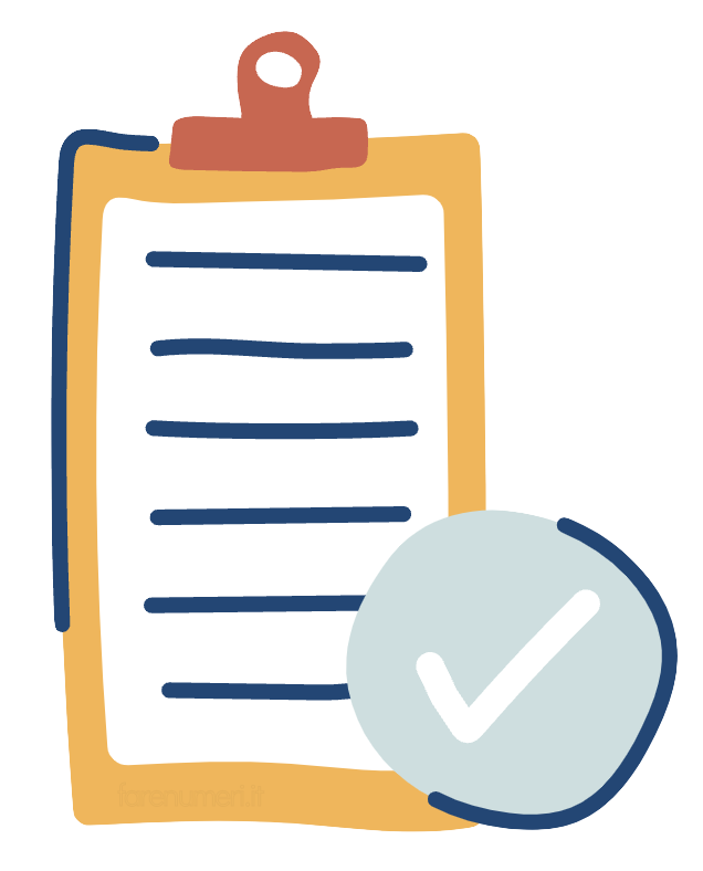 checklist-e-spunta Icona della check-list con la spunta