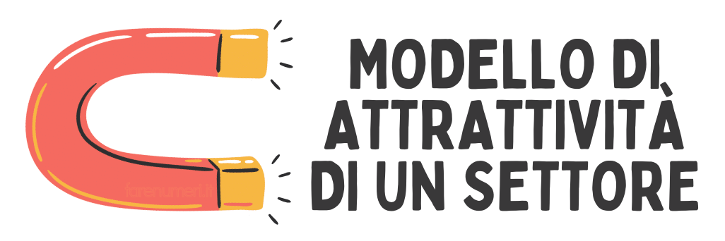 modello-attrattività-settore Copertina dell'articolo sul modello di attrattivi di un settore con l'icona di una calamita